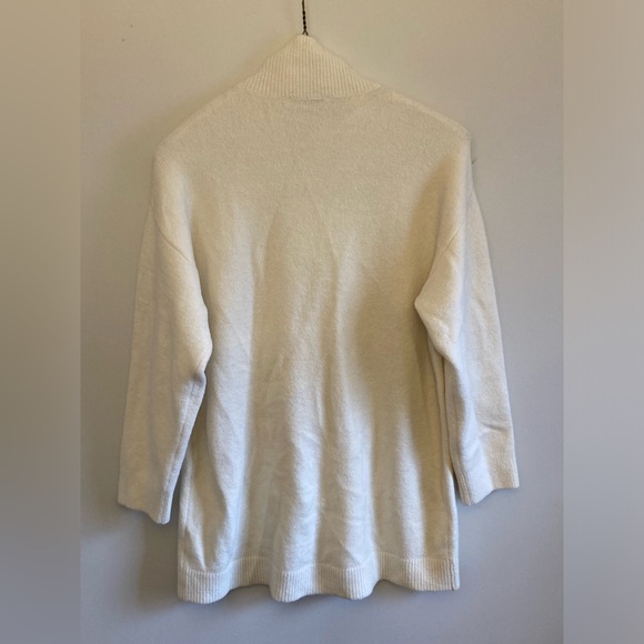 Zara Cream Turtle Necked Sweater Dress - Picture 2 of 8